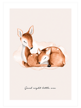 Good Night Bambi - Art Print